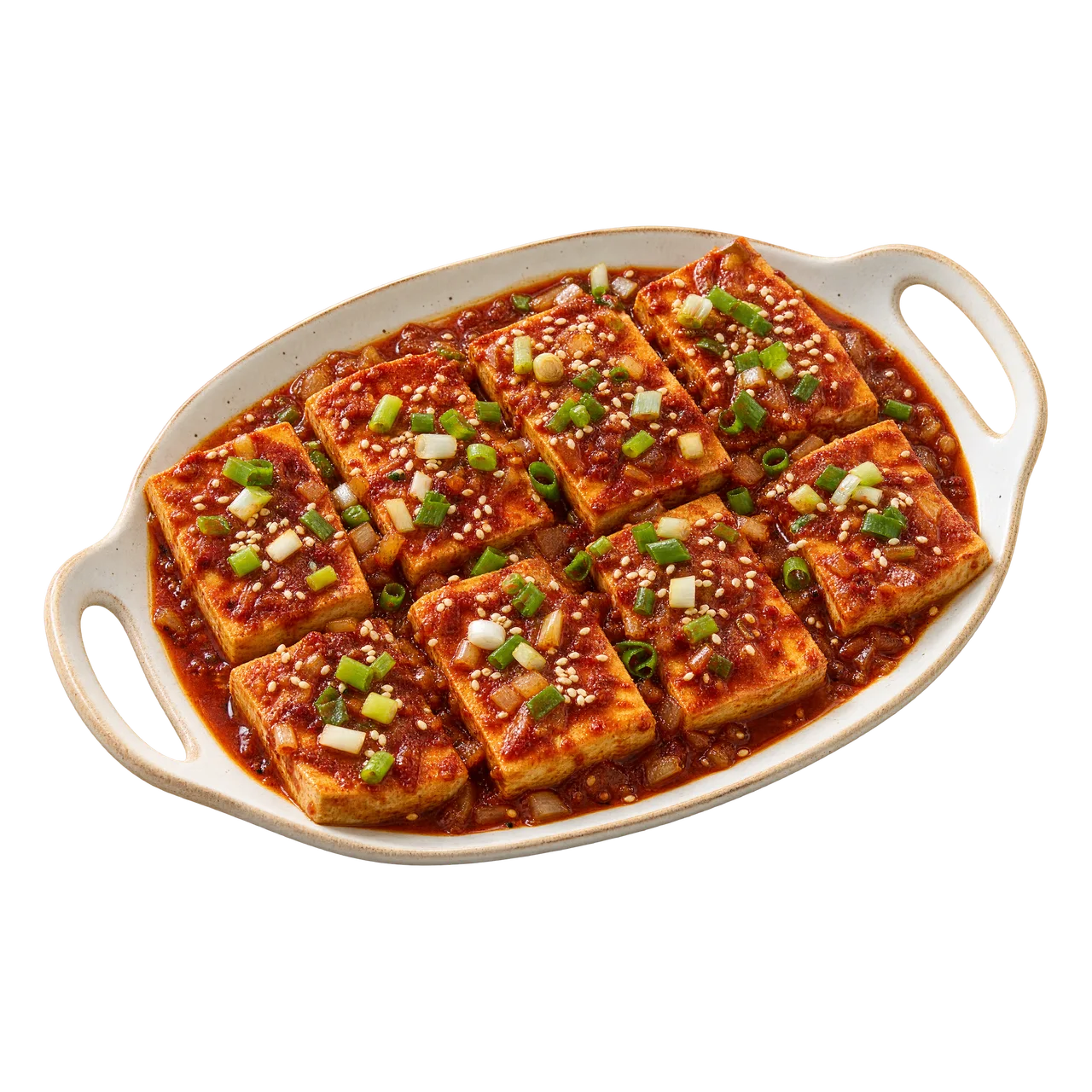 Dubu-jorim — tofu w pikantnym sosie z sezamem