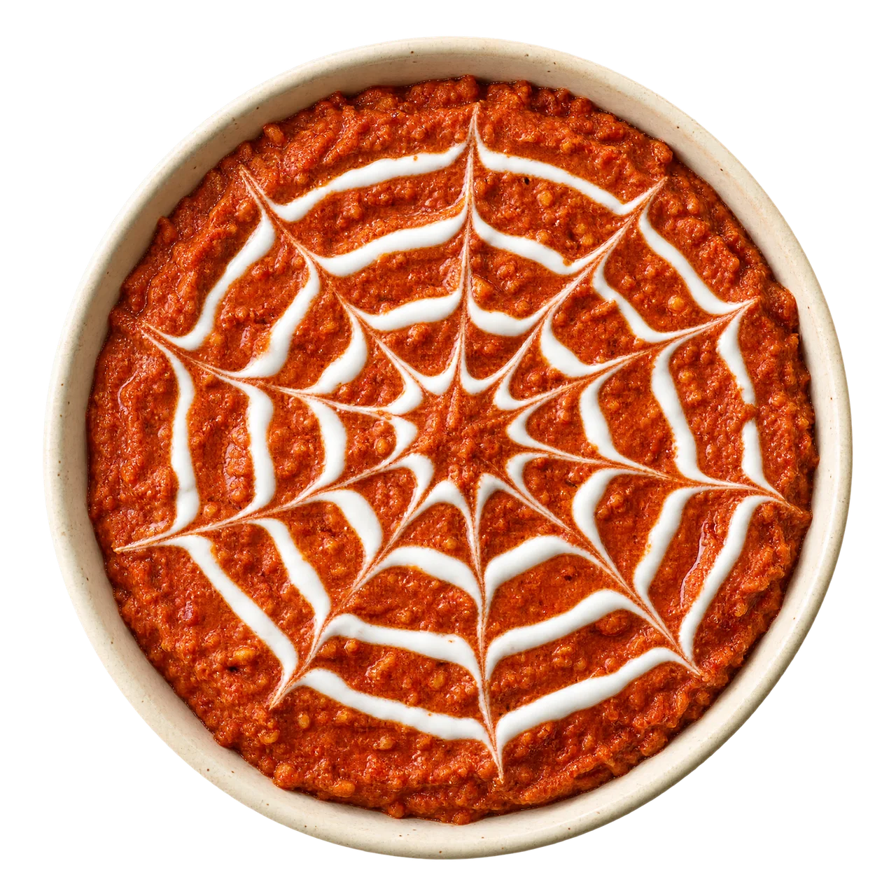 Czerwona muhammara z pieczonej papryki, orzechów i granatu