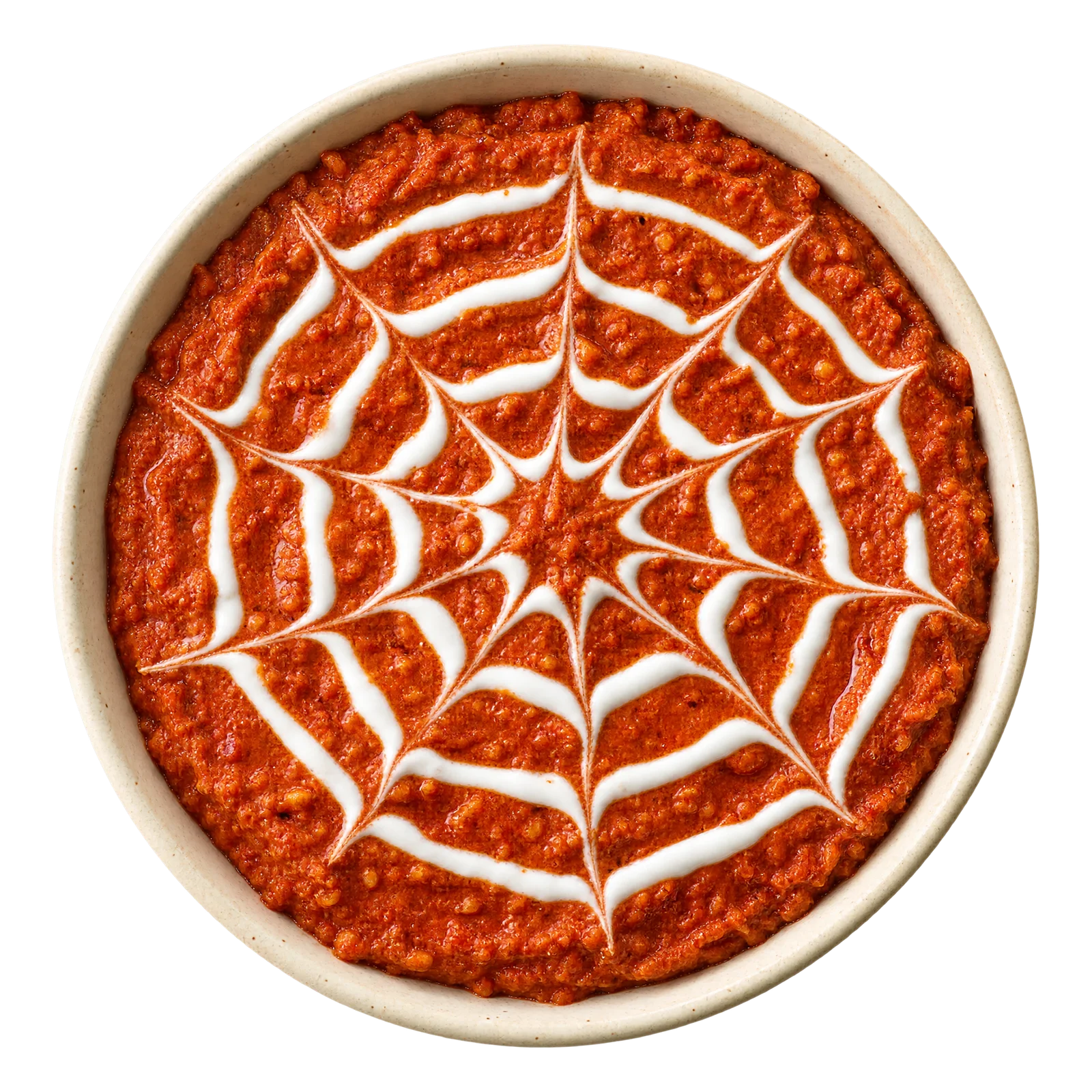 Czerwona muhammara z pieczonej papryki, orzechów i granatu