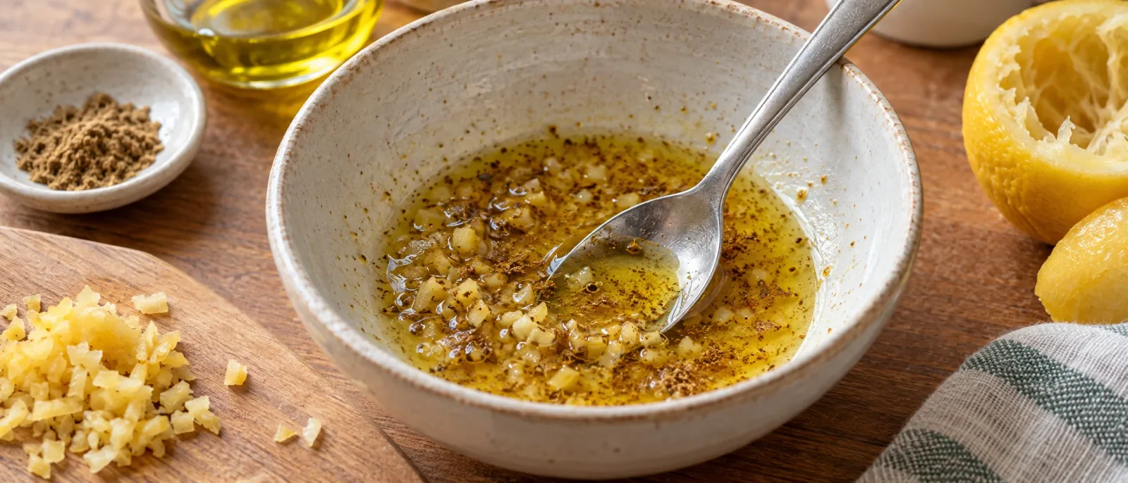 Wymieszaj dressing
