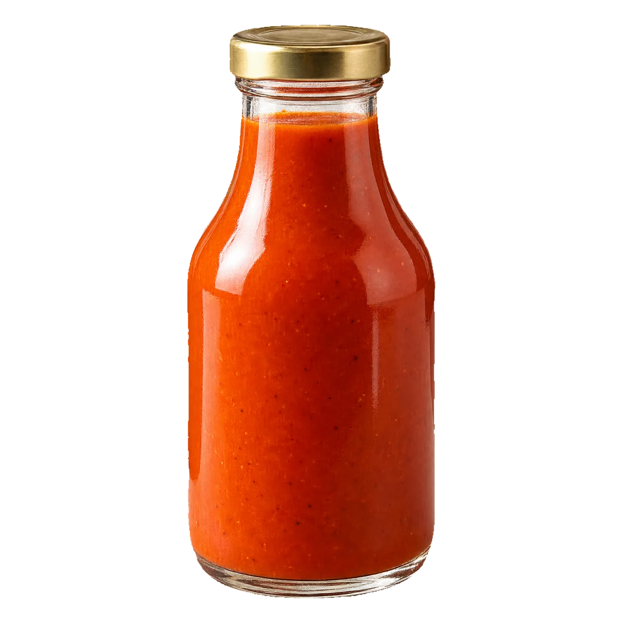 Fiery red pepper sauce with orange, ginger and redcurrants