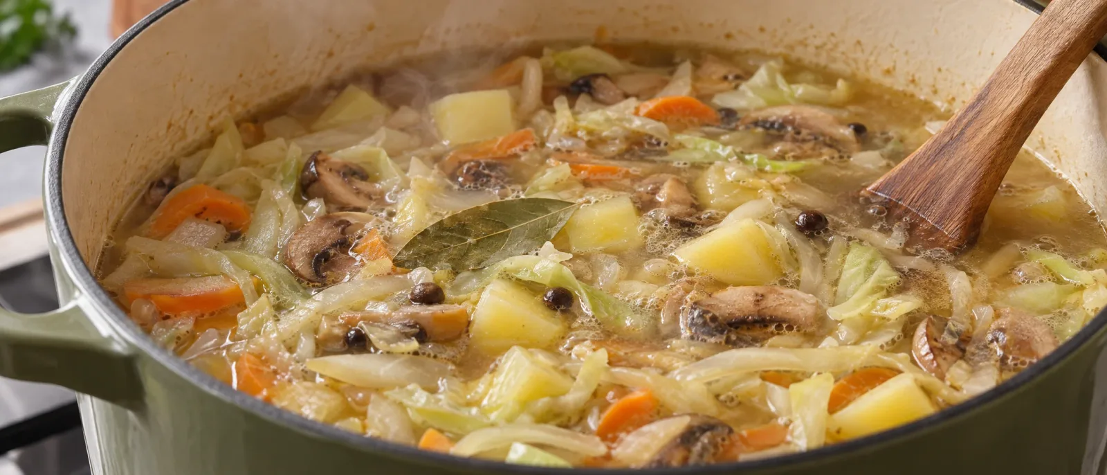Simmer the soup