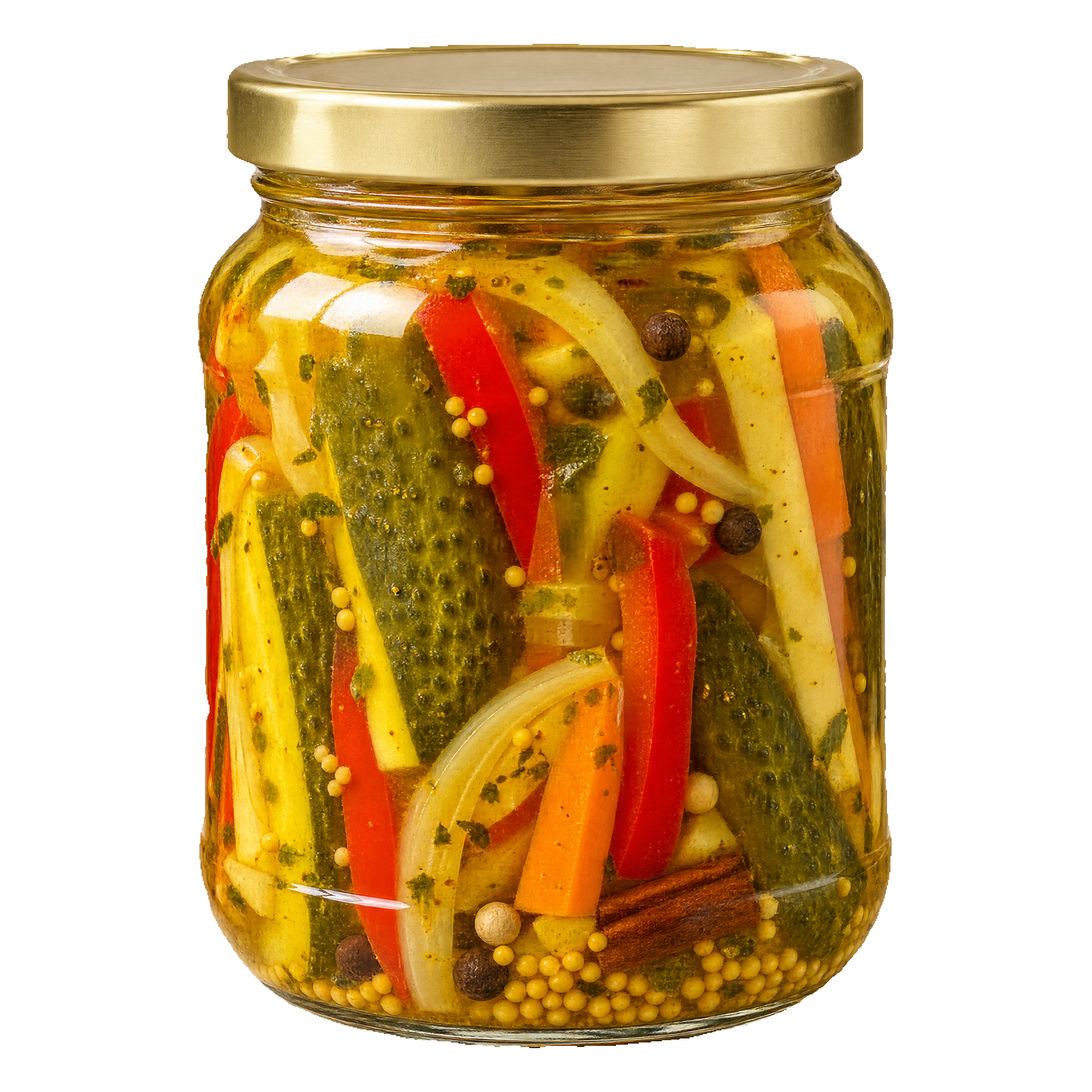 Zagrycha ogórkowa z curry