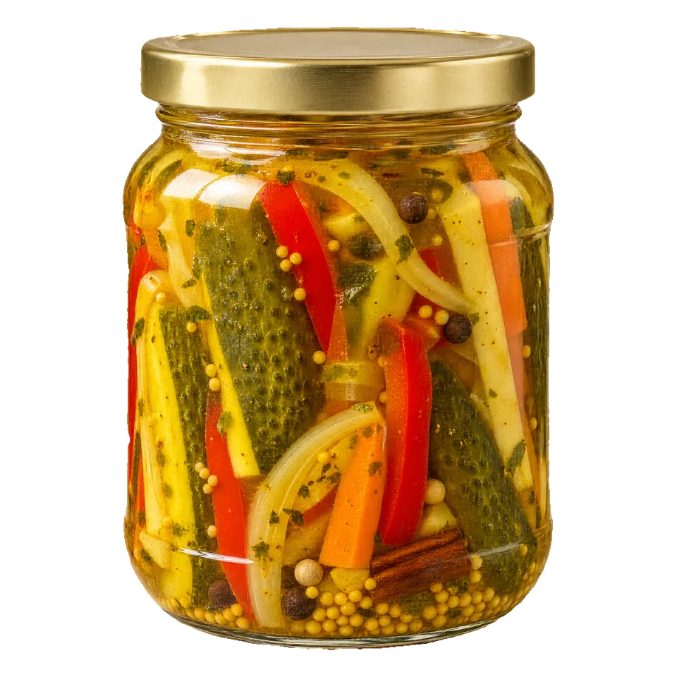 Zagrycha ogórkowa z curry