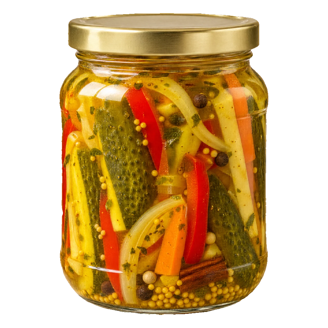 Zagrycha ogórkowa z curry