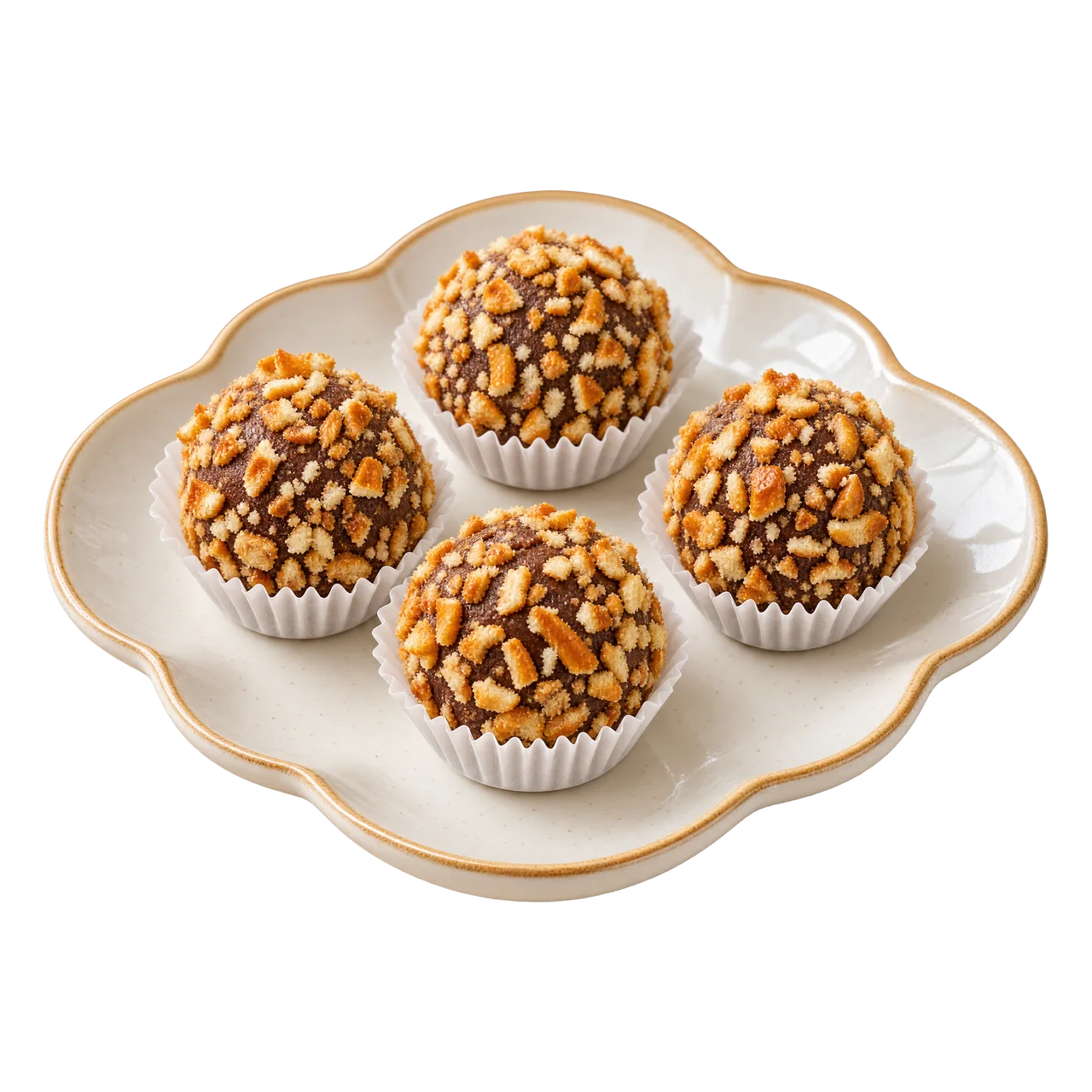 Brigadeiro w słonej, chrupiącej otoczce