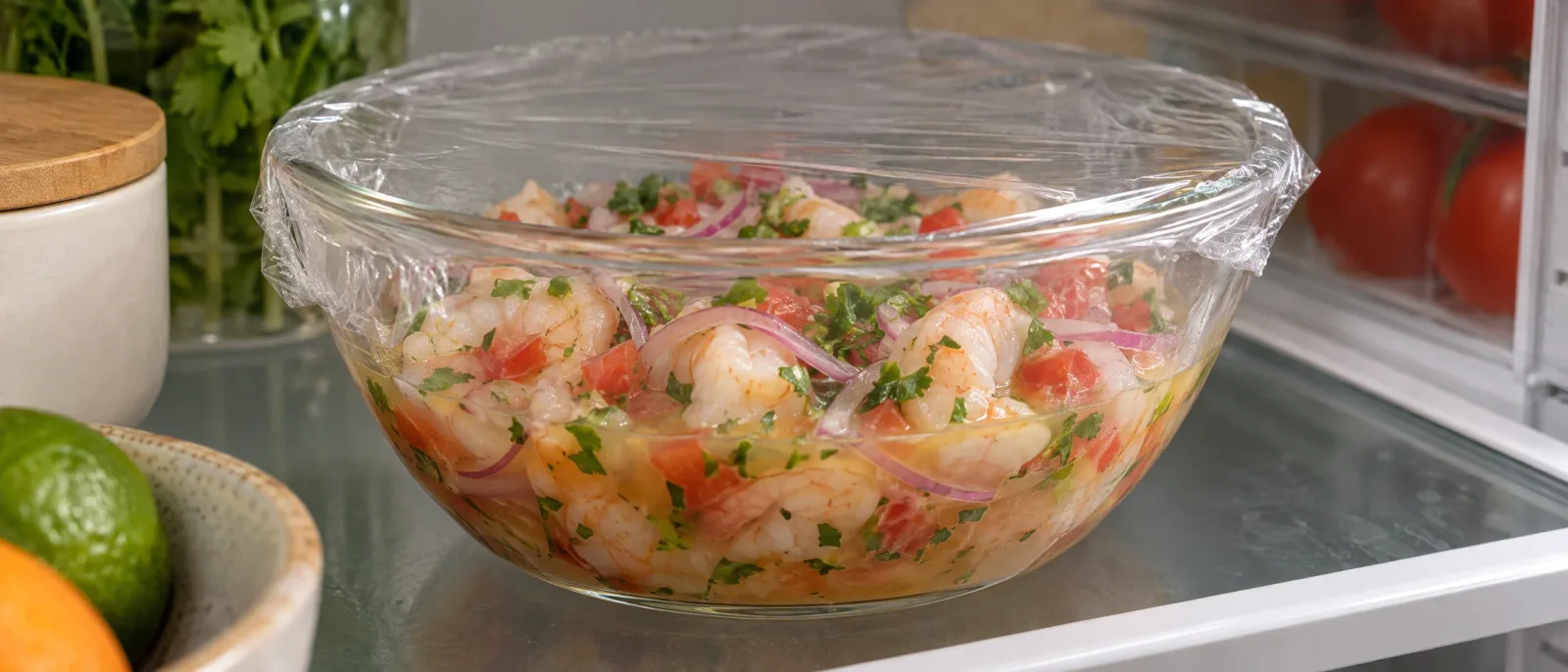 Chill in the marinade