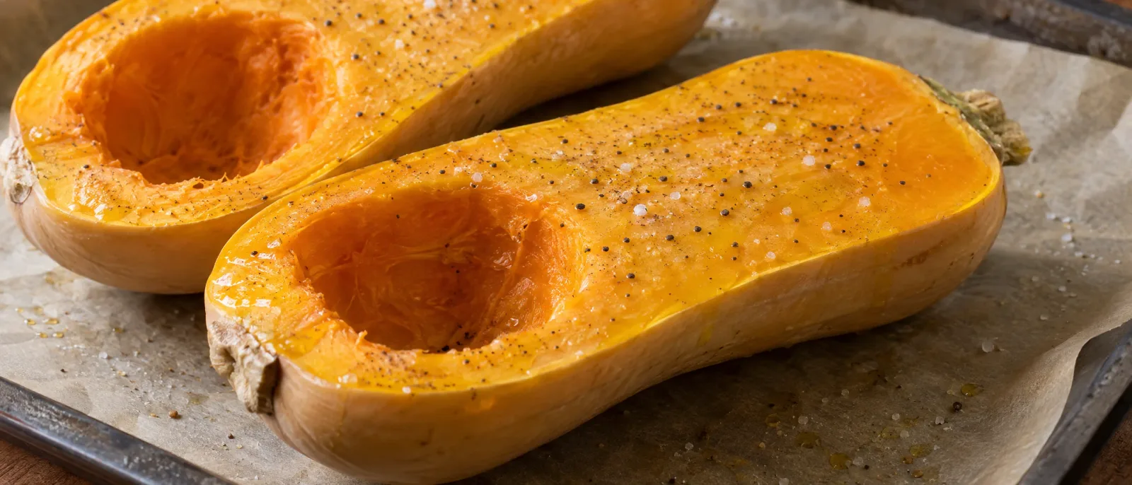 Prepare the squash