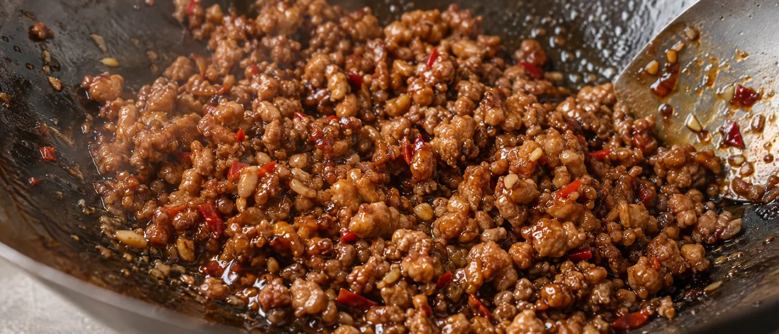 Reduce the sauce to a glaze